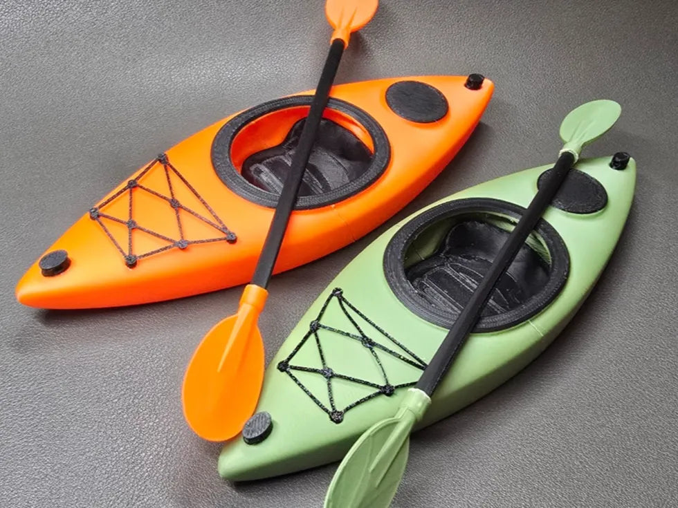 Accessoires RC Kayak 1/10 et pagaie - Sport Print