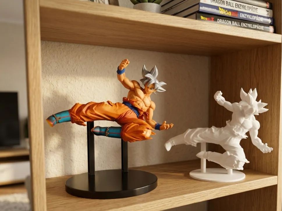 Goku Ultra Instinct Dragon Ball - Figurine Print