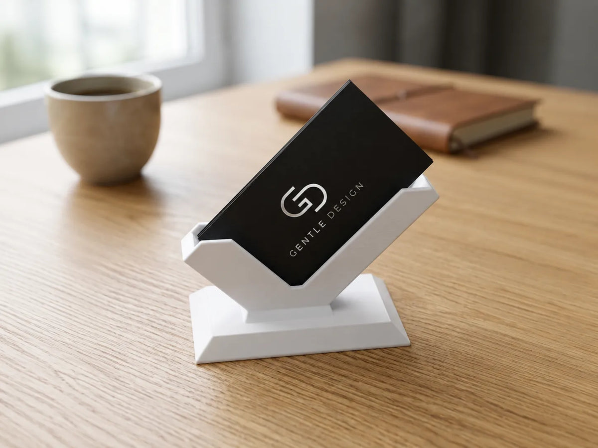 Porte-cartes de visite moderne – modèle 3 - NFC Print