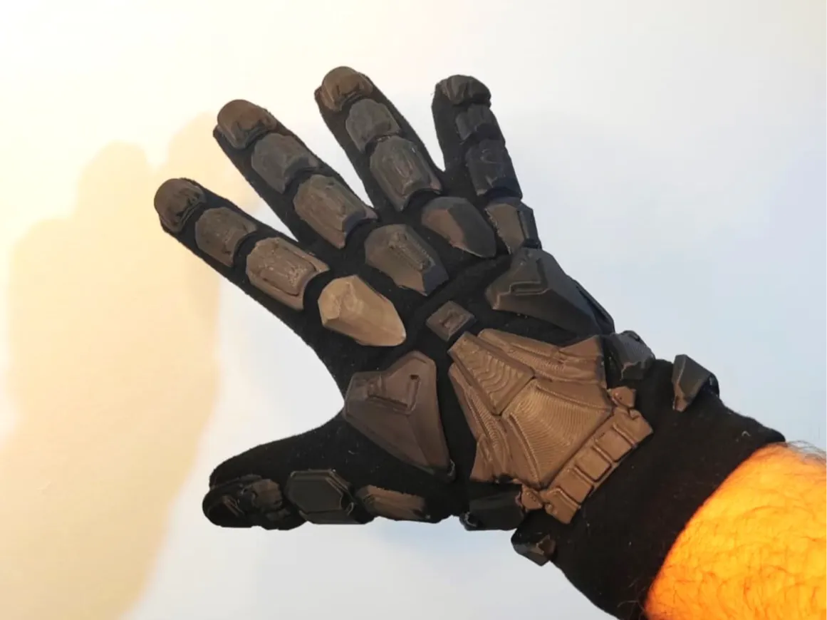 Kit d'armure de gant manchette Cyberpunk - Cosplay Print