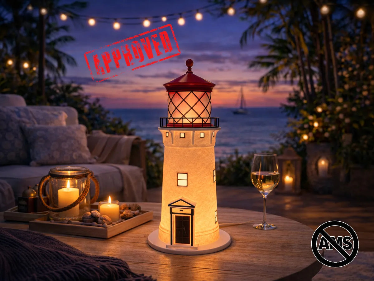 Kilauea Light – Phare 3D - Maquette Print