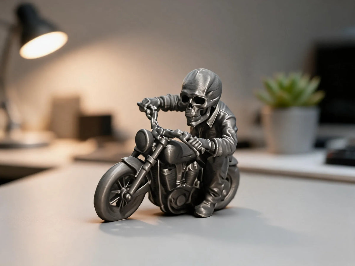 Ledge SkulZ - Crâne à moto - Auto Print