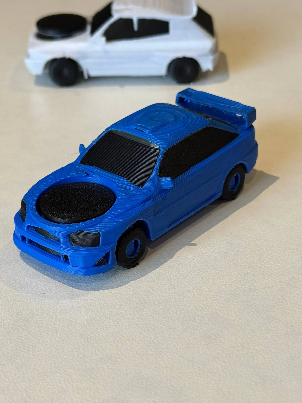 Fidget de voiture de rallye en dérapage - Inspiré de Subaru - Auto Print