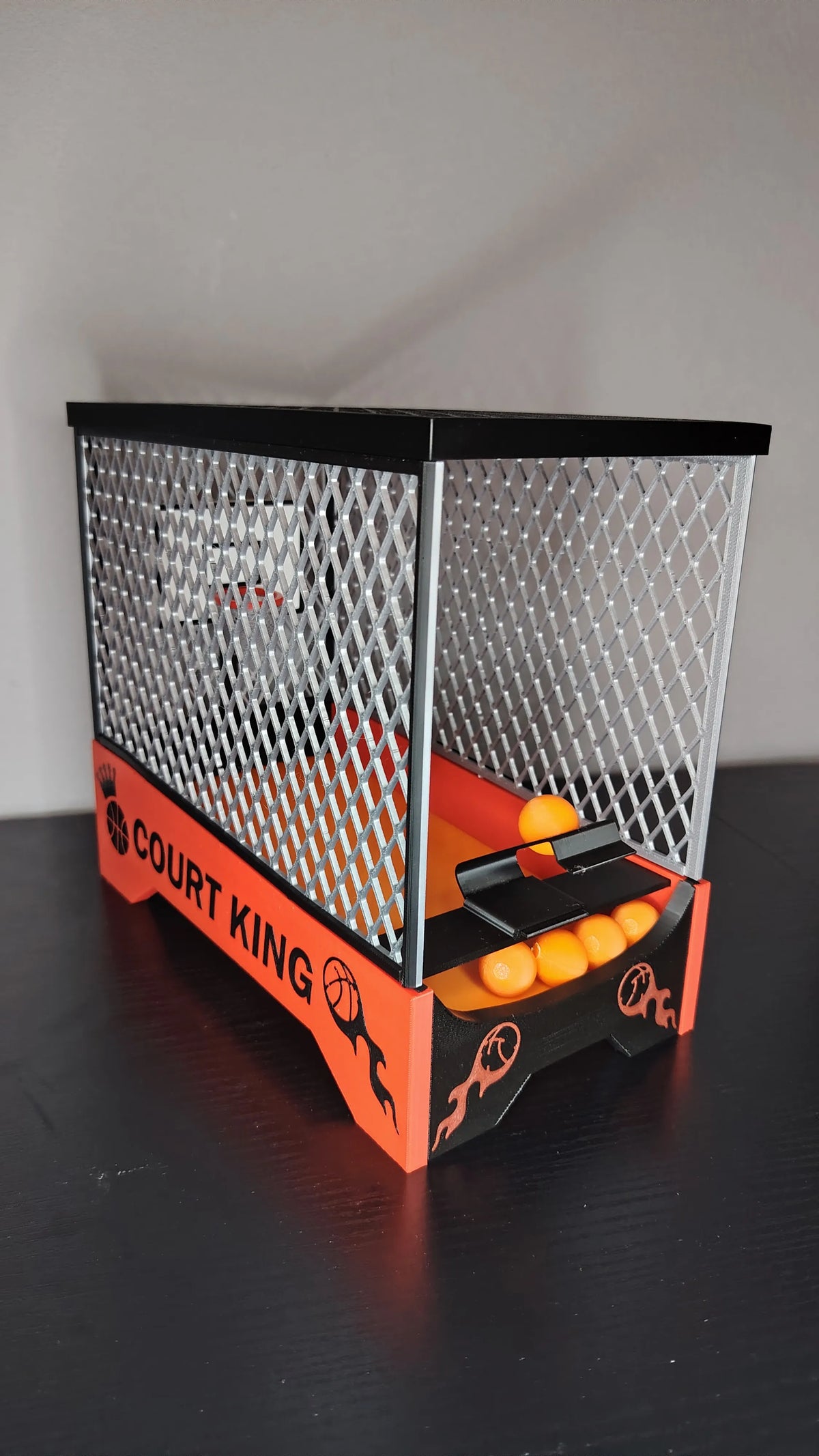 Court King - Arcade de basket-ball de bureau - Sport Print