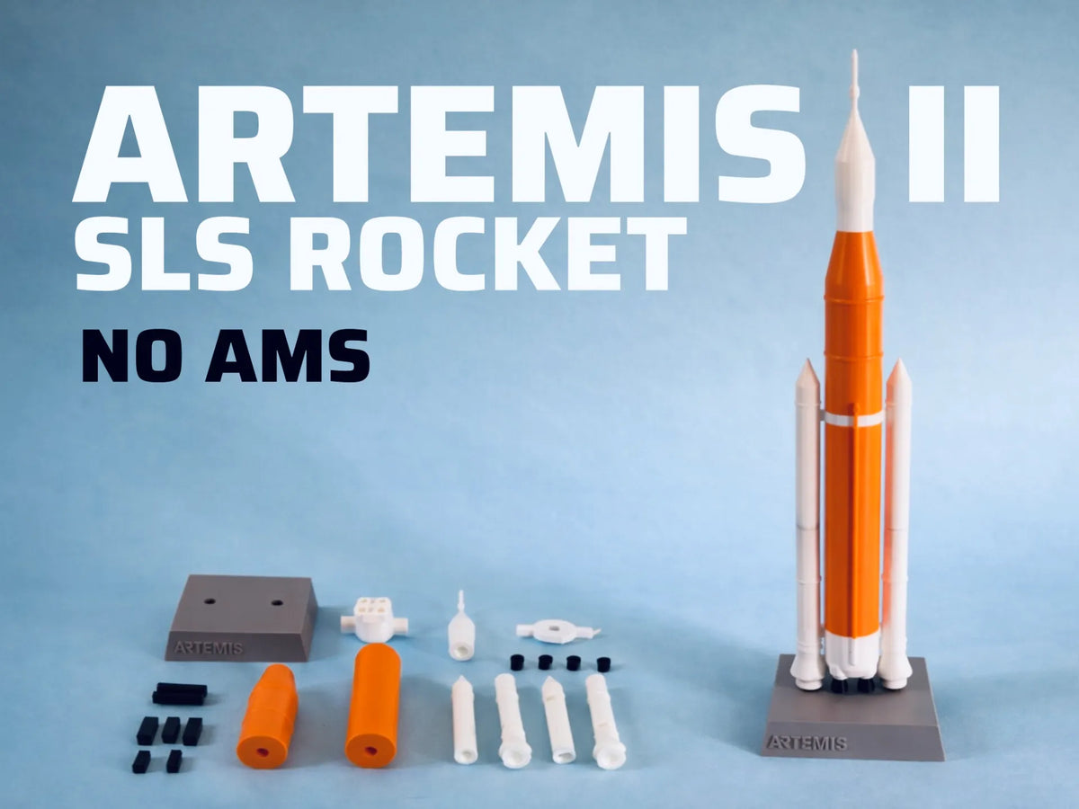 Fusée NASA Artemis II SLS - Modèle d'assemblage facile - Maquette Print