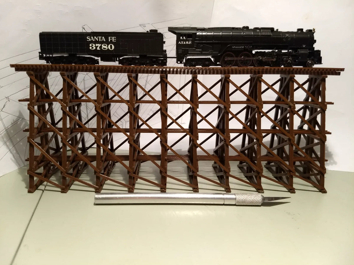 Pont Treillis à l'échelle N - Maquette Print