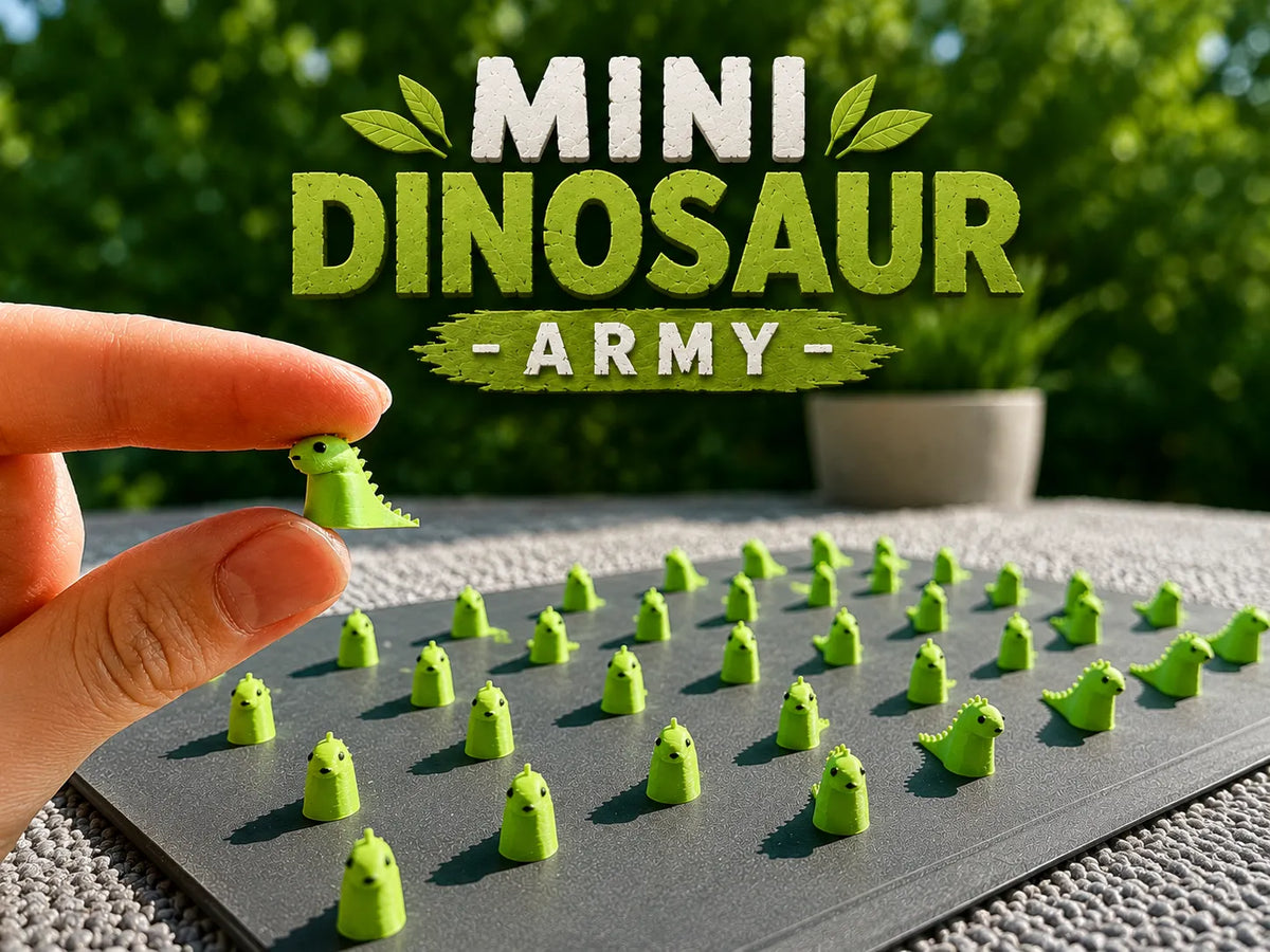 Jeu d'armée de mini-dinosaures - Maquette Print