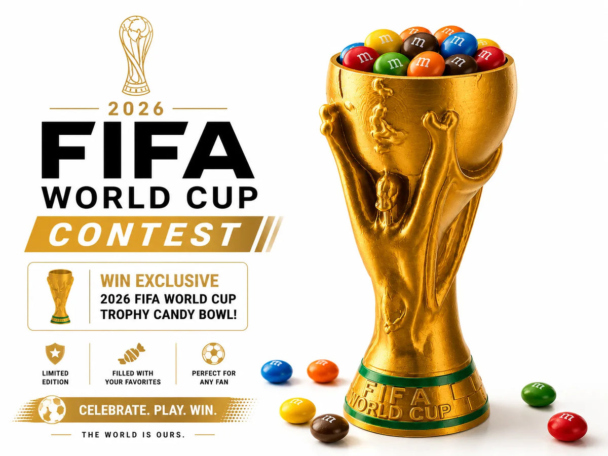 Coupe à bonbons Trophée de la Coupe du Monde de la FIFA - Sport Print