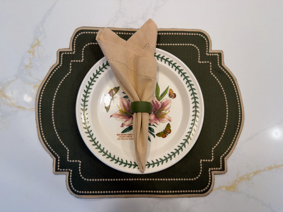 LAGO Porte-serviettes moderne / Rond de serviette - Cuisine Print