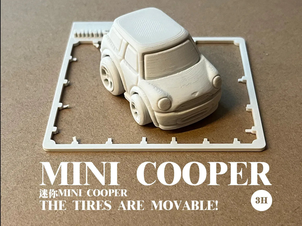 Mini Cooper, voiture jouet articulée à assembler - Auto Print