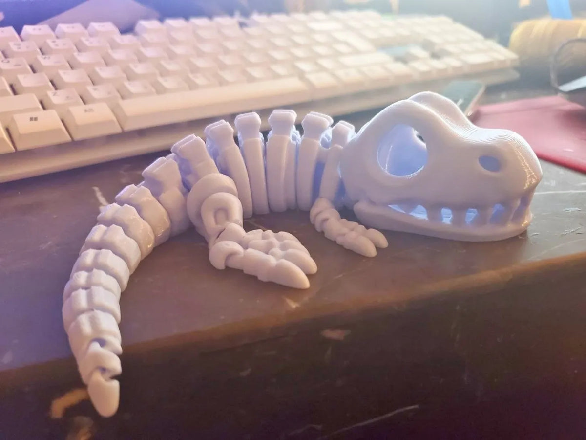 T-Rex squelette flexible – modèle 2 - Maquette Print