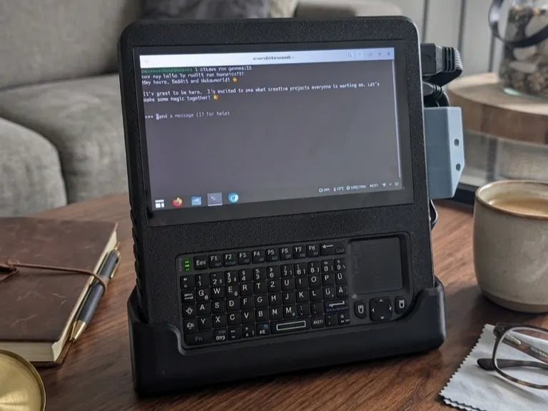 PiDeck - Cyberdeck de 7 pouces avec Raspberry Pi 5 - Tech Print