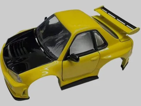 Carrosserie de voiture de style Chibi imprimée en 3D à l'échelle 1/24 - Auto Print
