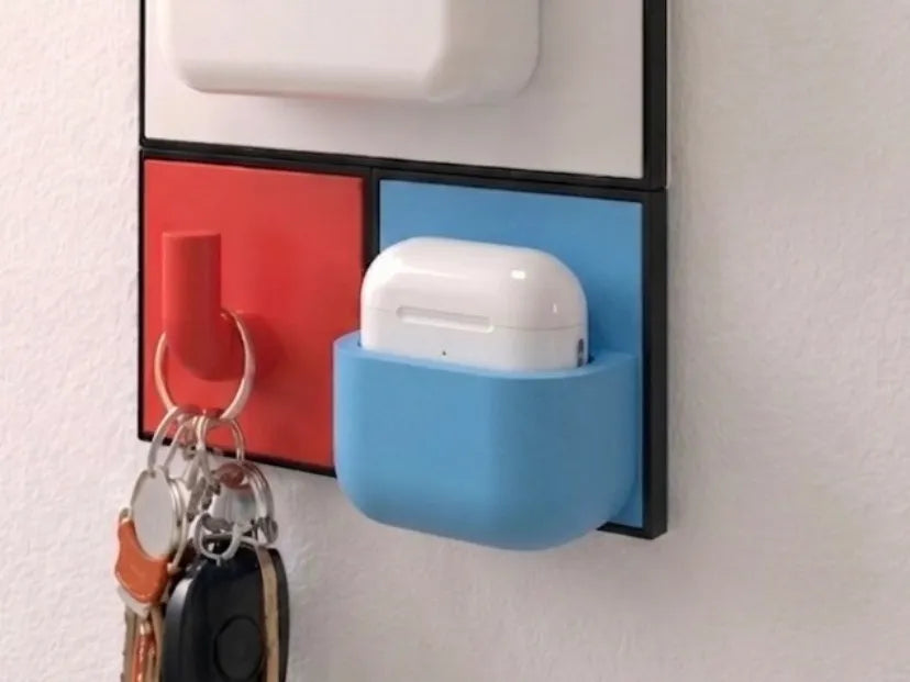 Étui AirPods 2 versions pour Worby. gén 1/2/3/4/3pro - Voyage Print