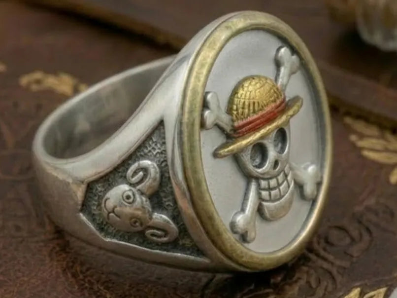 Bague Sceau Chapeau de Paille - Bijoux Print
