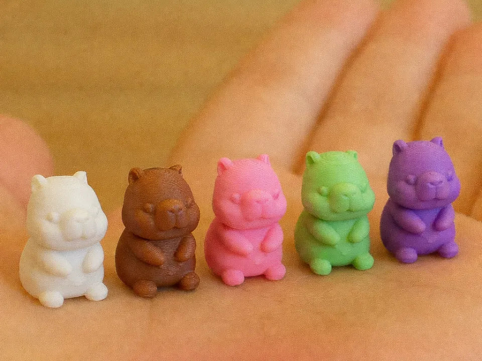 Mini figurine de capybara de poche - Geek Print