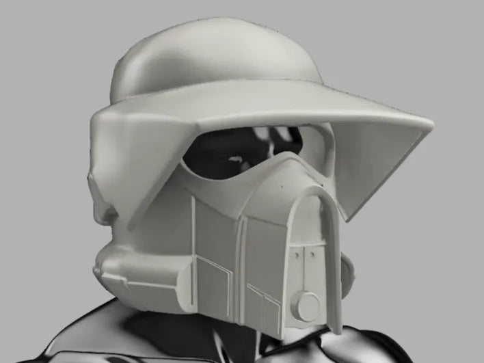 Réplique complète de casque de soldat ARF de Cosplay portable - Cosplay Print