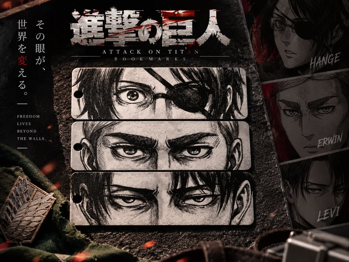 Marque-pages Attack on Titan - Corps d'exploration - Geek Print