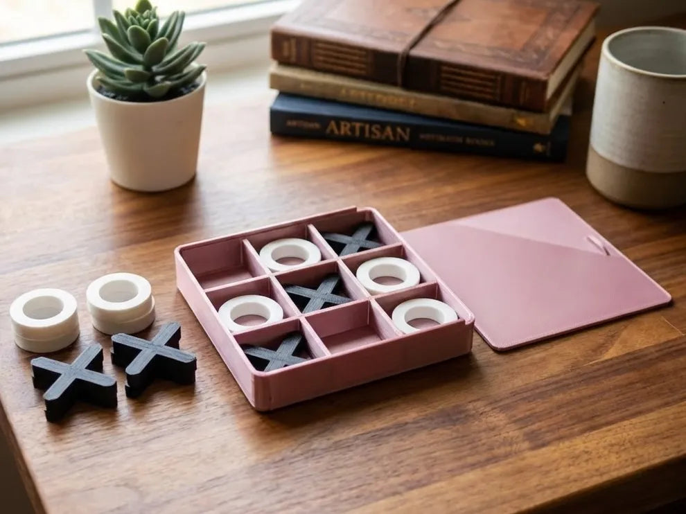 Tic Tac Toe To Go – Du plaisir classique en un clin d'œil - Jeux Print