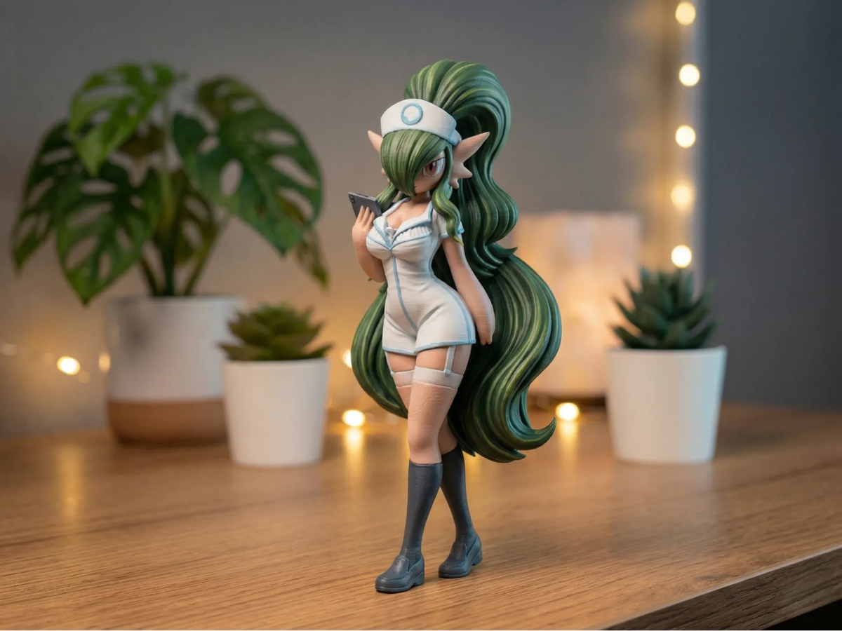 Figurine Infirmière Gardevoir (Pokémon) - Figurine Print