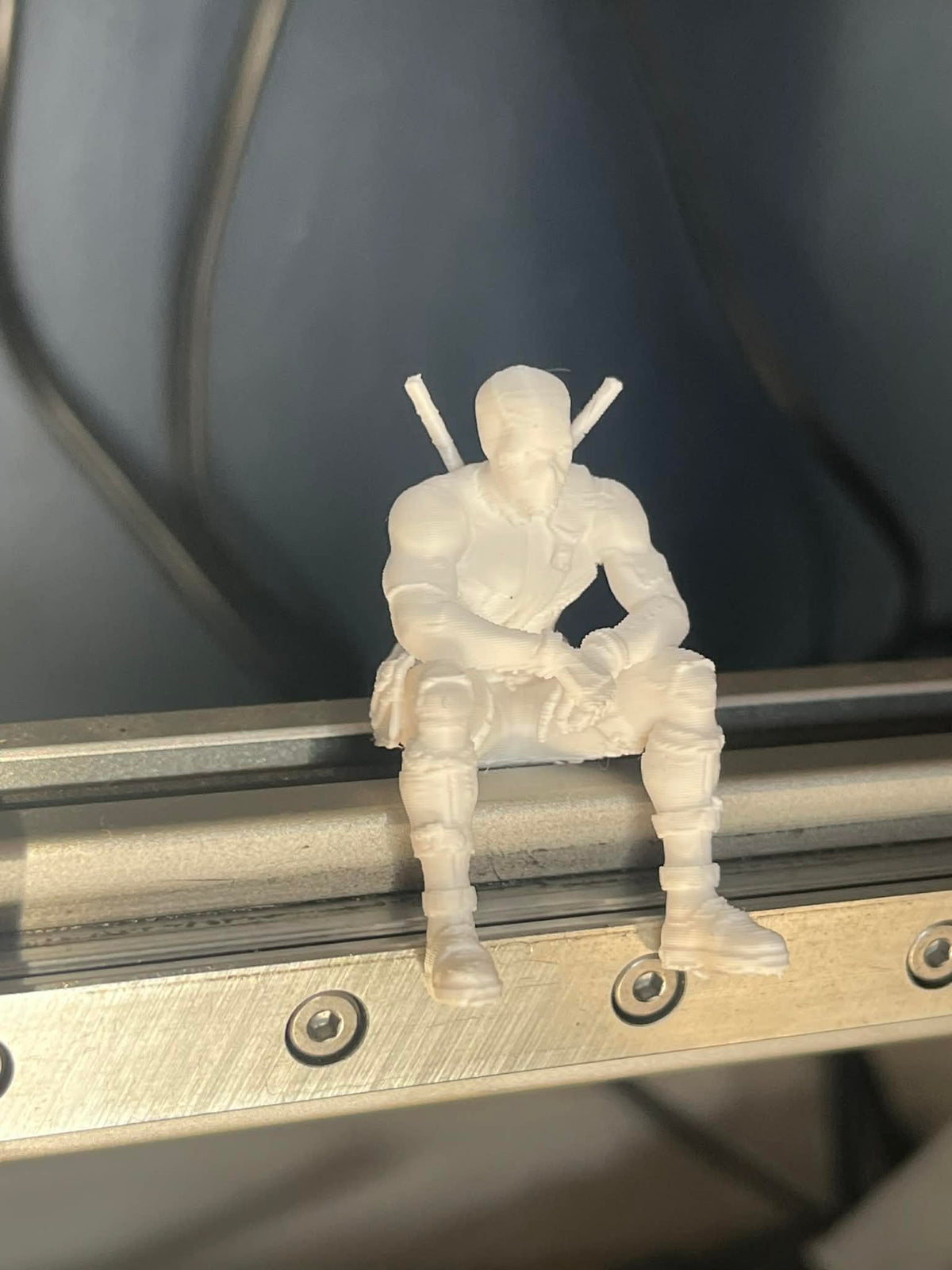 Compagnon de bureau/moniteur deadpool - Figurine Print (vue 2)