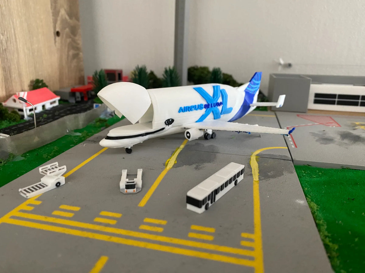 Airbus Beluga XL interactif à l'échelle 1:400 - Maquette Print