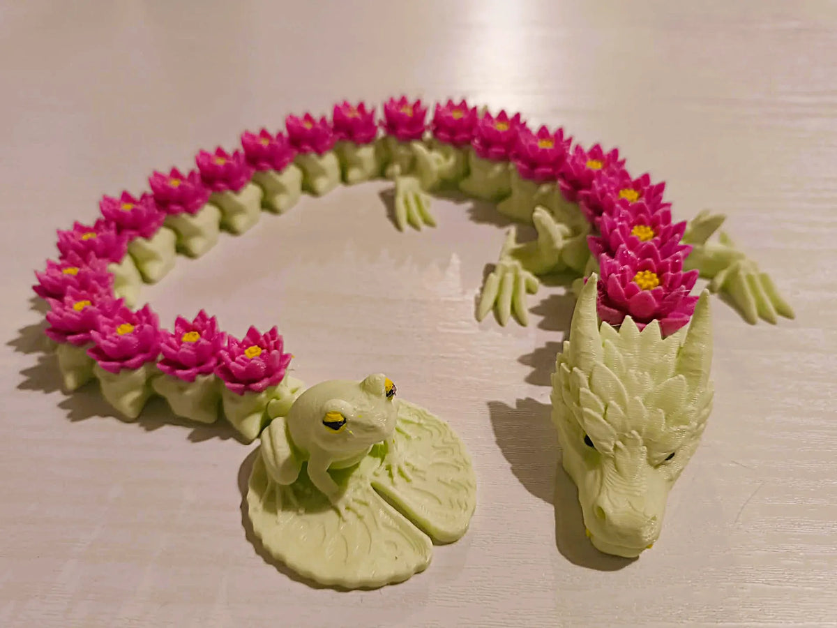 Dragon d'étang articulé - Jeux Print