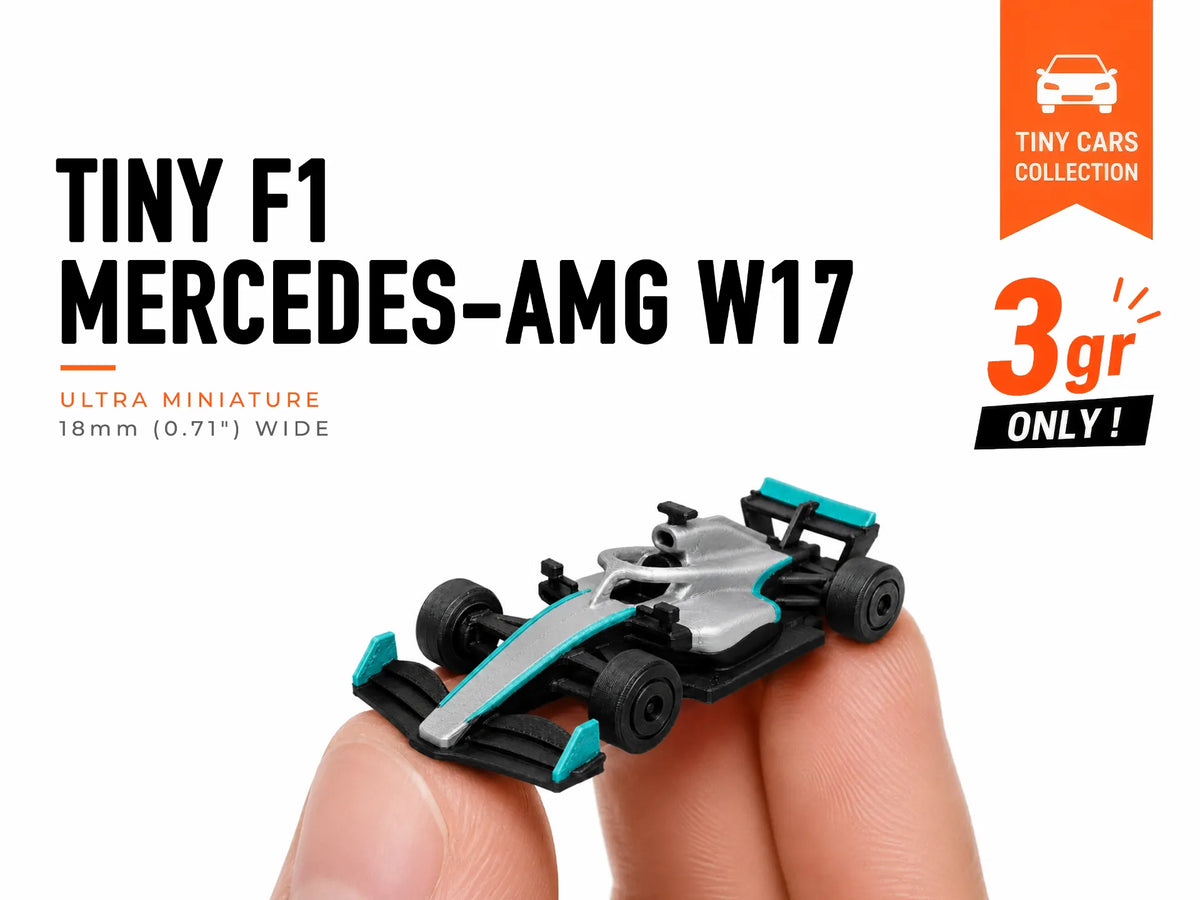 Petite F1 Mercedes-AMG W17 - Série Mini Voitures - Auto Print