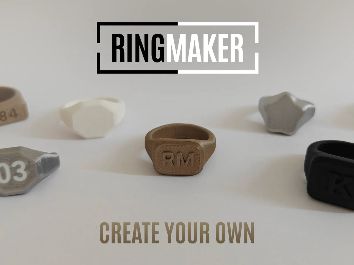Ring Maker – Bagues à Cachet et d'Apparat Personnalisables - Bijoux Print