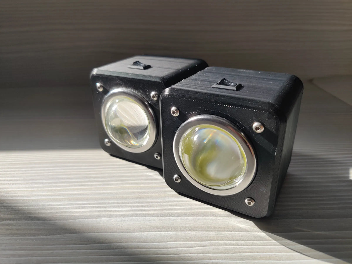 GoTorch - Lampe torche portative de 20 W à faire soi-même & Power Bank - Tech Print