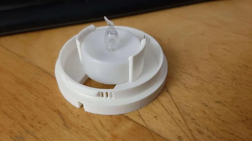 Kit de lampe à LED pour bougie chauffe-plat - Lumière Print