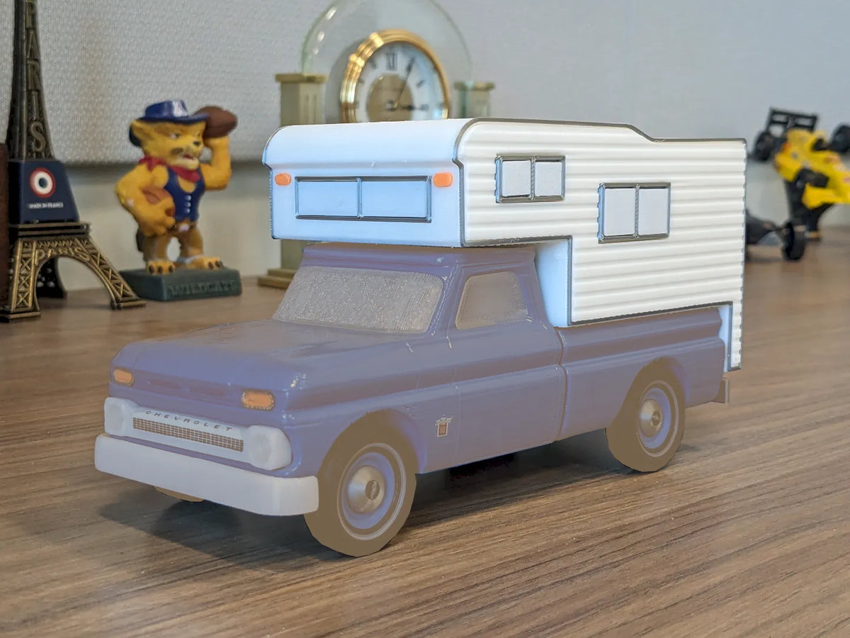 Coque de camping-car - Pick-up Chevy (Coque de Pinewood Derby) - Voyage Print
