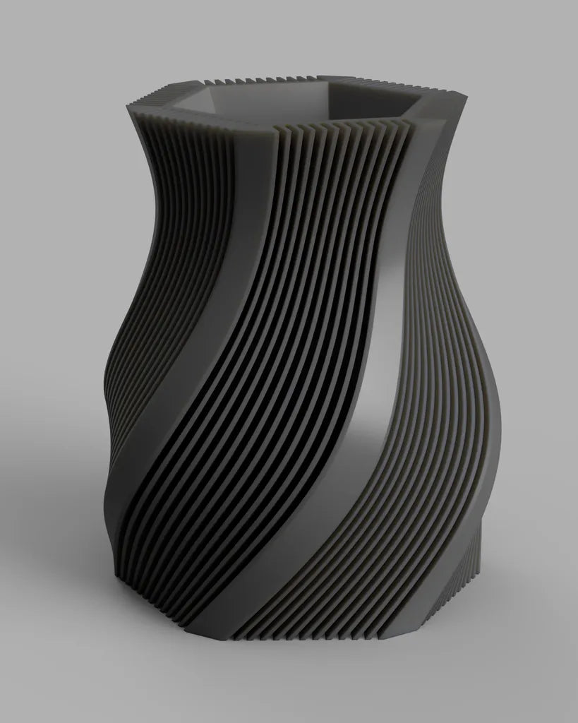 Vase Spirale – modèle 4 - Maison Print