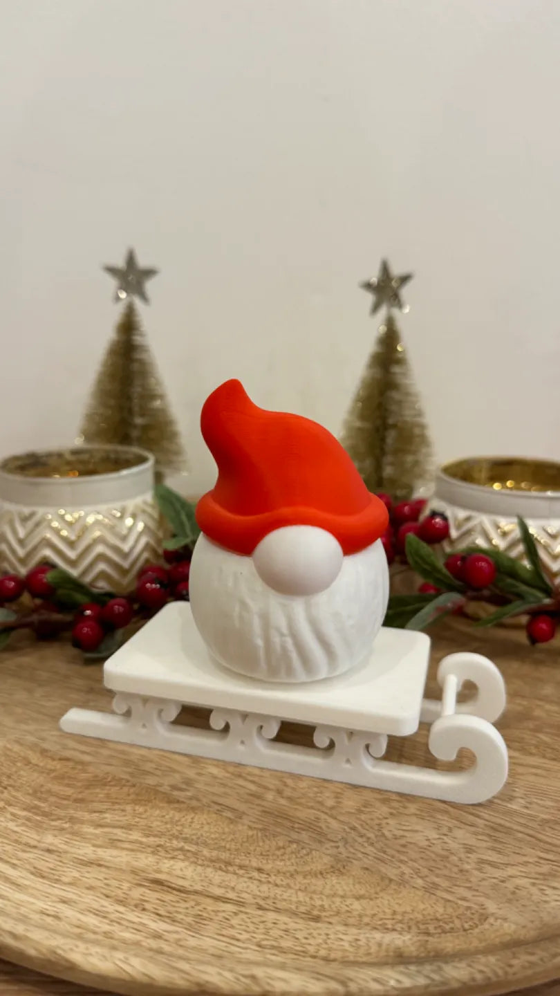 Gnome de Noël Klaus - Figurine Print
