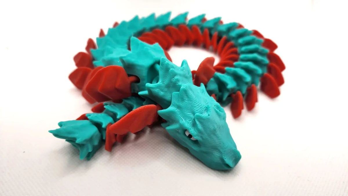 Dragon à écailles articulées doubles - Jeux Print
