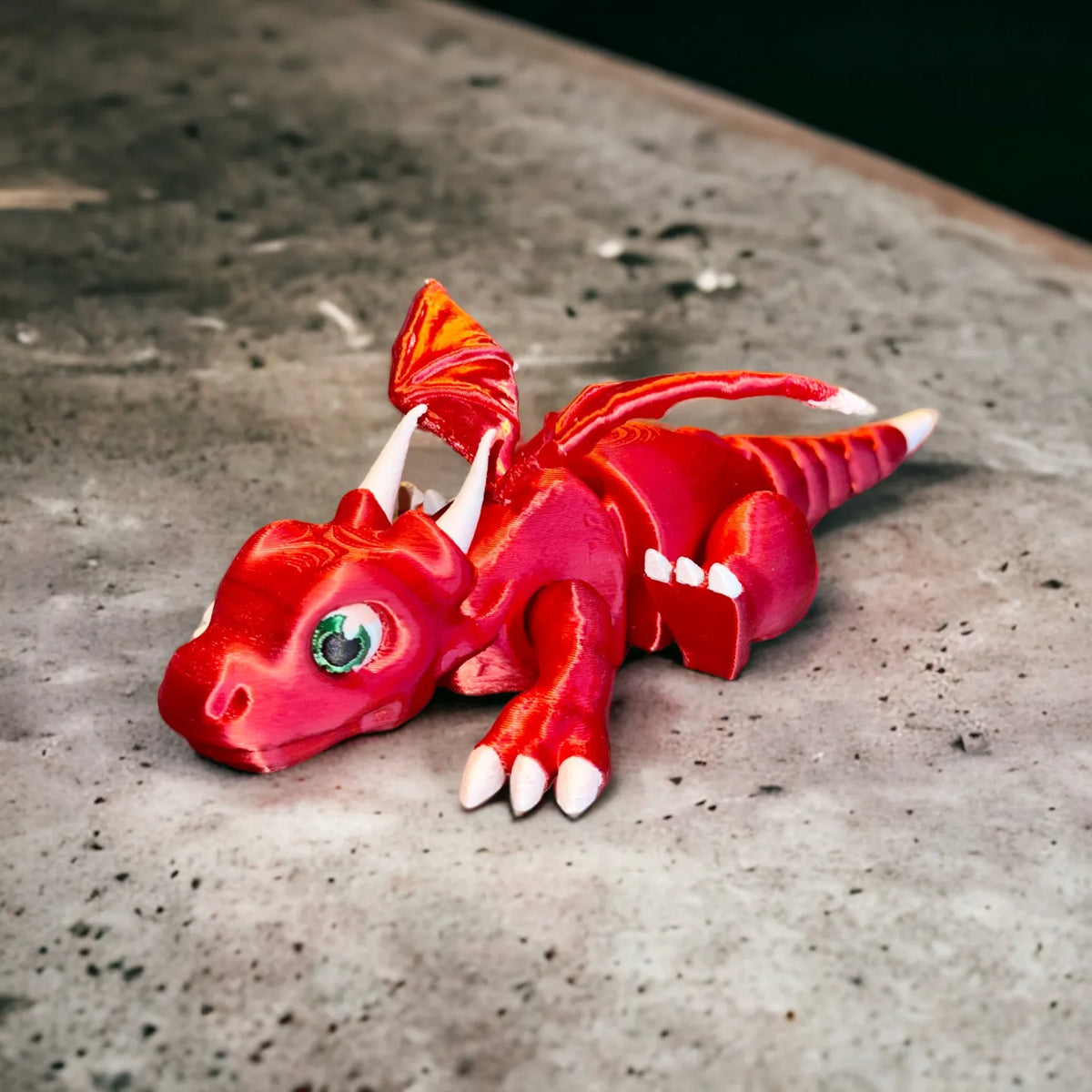 Dragonnet Bébé flexible - multicolore - Figurine Print