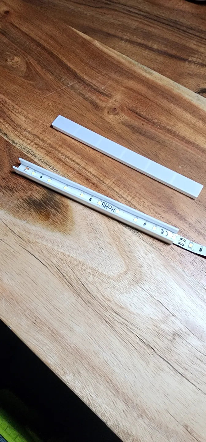 Support et diffuseur de bande lumineuse LED - Lumière Print