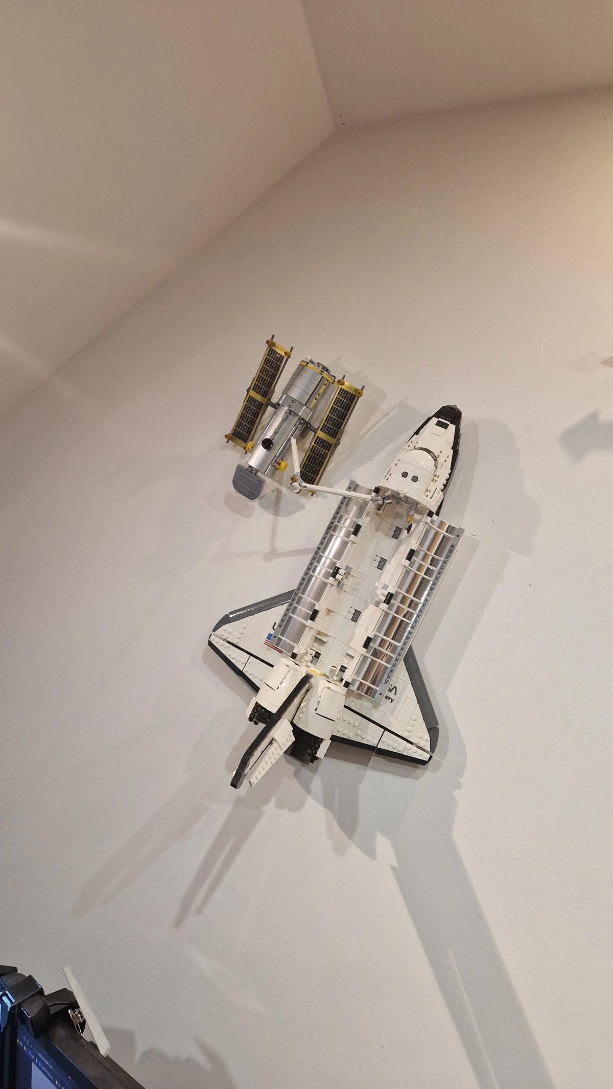 LEGO Discovery Space Shuttle (10283) support mural - vis seulement - Maquette Print