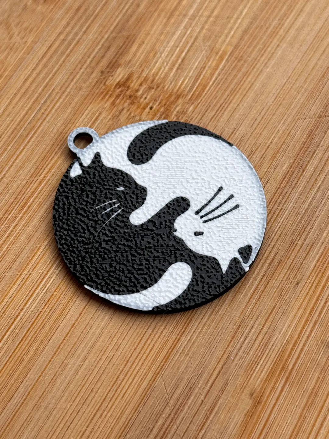 Chat Yin Yang - Art Print