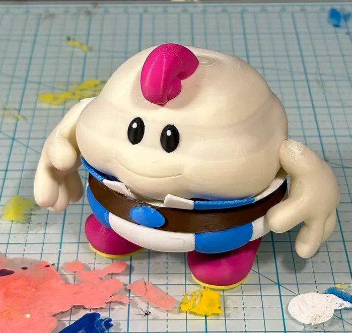 Super Mario RPG Mallow Figurine articulée de style Nendoroid - Figurine Print