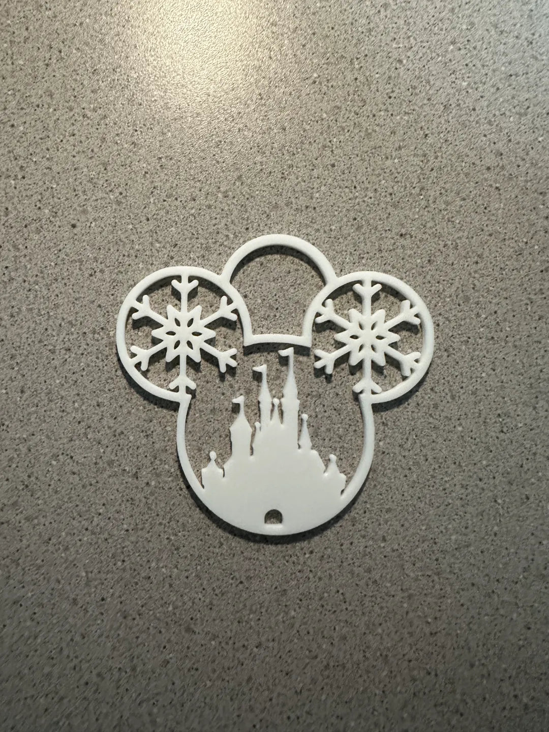 Ornement de Noël du Château de Cendrillon - Maquette Print
