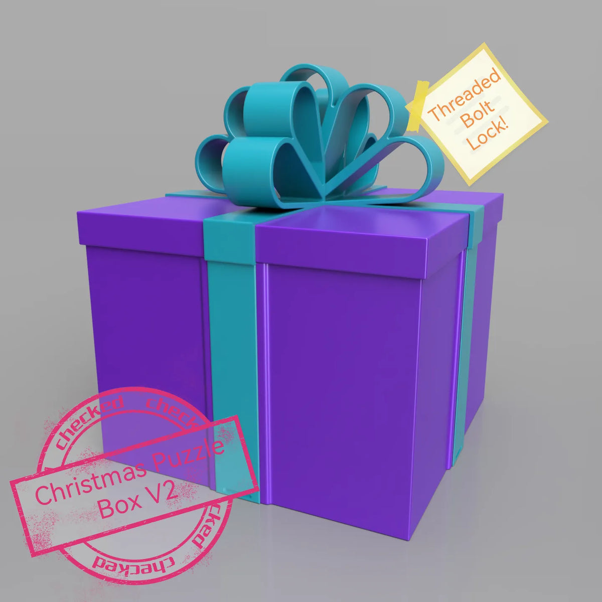 Boîte Cadeau de Noël Puzzle - Jeux Print