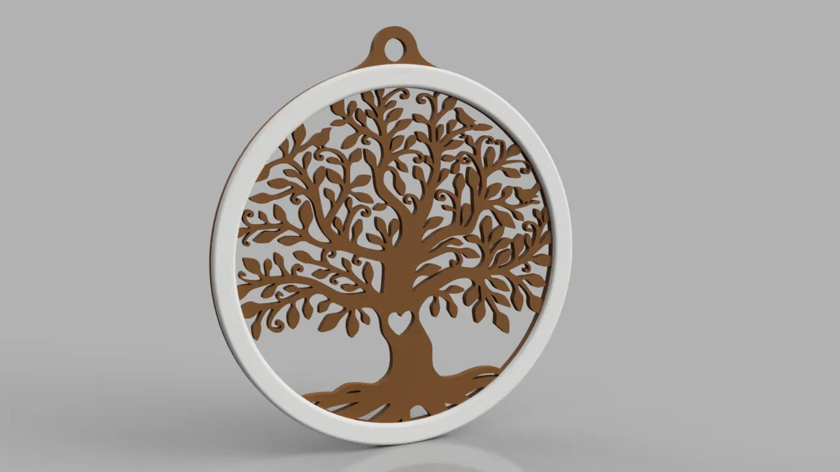 Ornement arbre de vie - Art Print