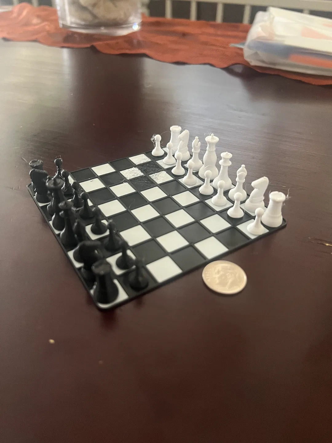 Miniature Échiquier - Jeux Print