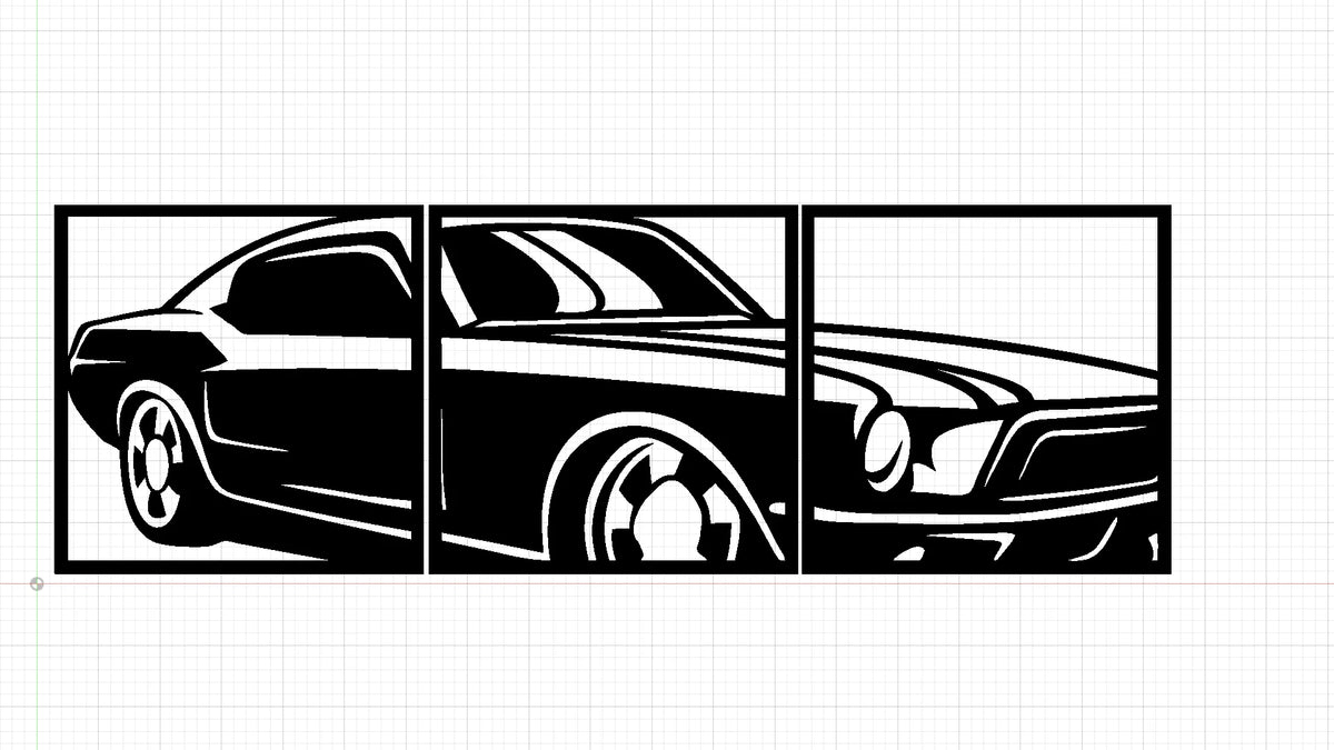 Art mural de voiture - Auto Print