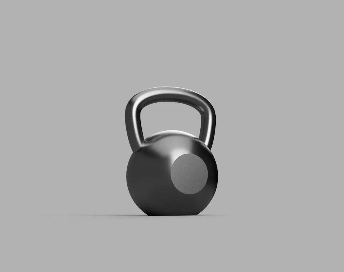 Porte-clés/tirette de fermeture éclair en forme de Kettlebell - Bijoux Print