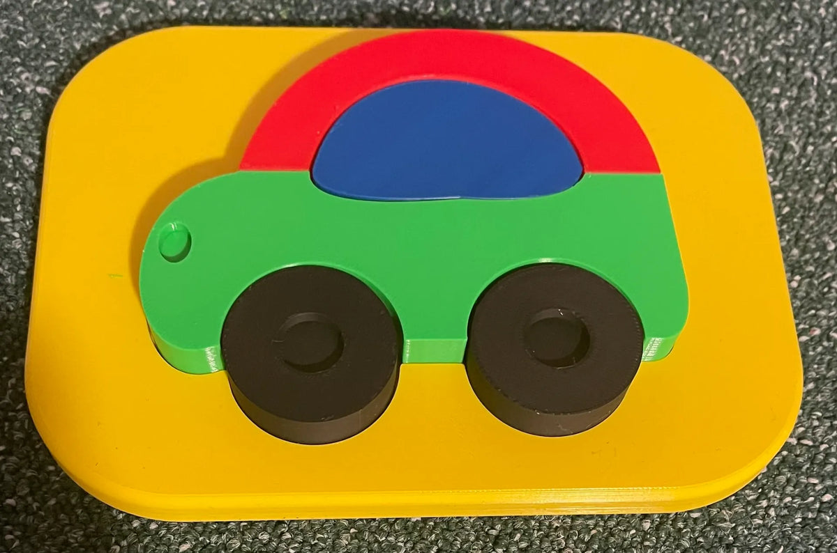 Puzzle de voiture pour enfants - Bébé Print