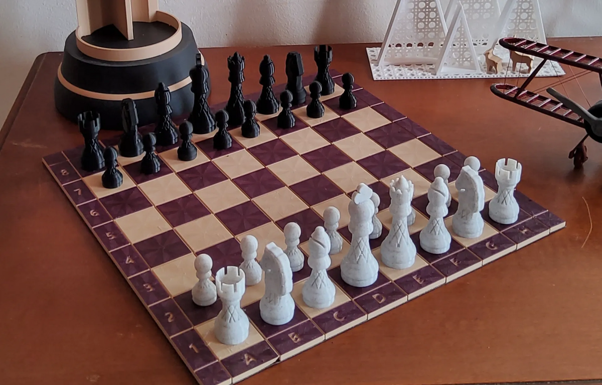 Jeu d'échecs - Jeux Print