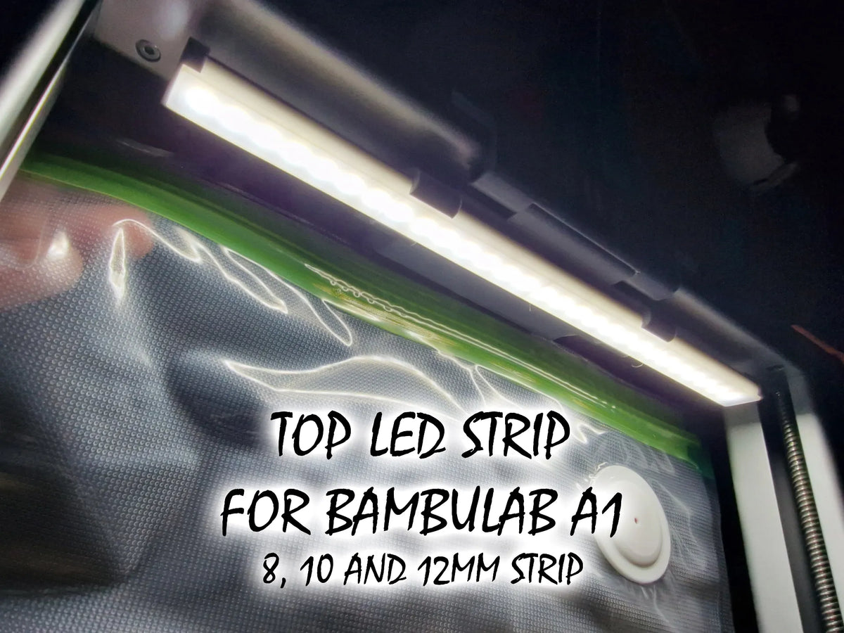 Bande LED Supérieure pour A1 (Bandes de 8, 10 et 12 mm) - Lumière Print