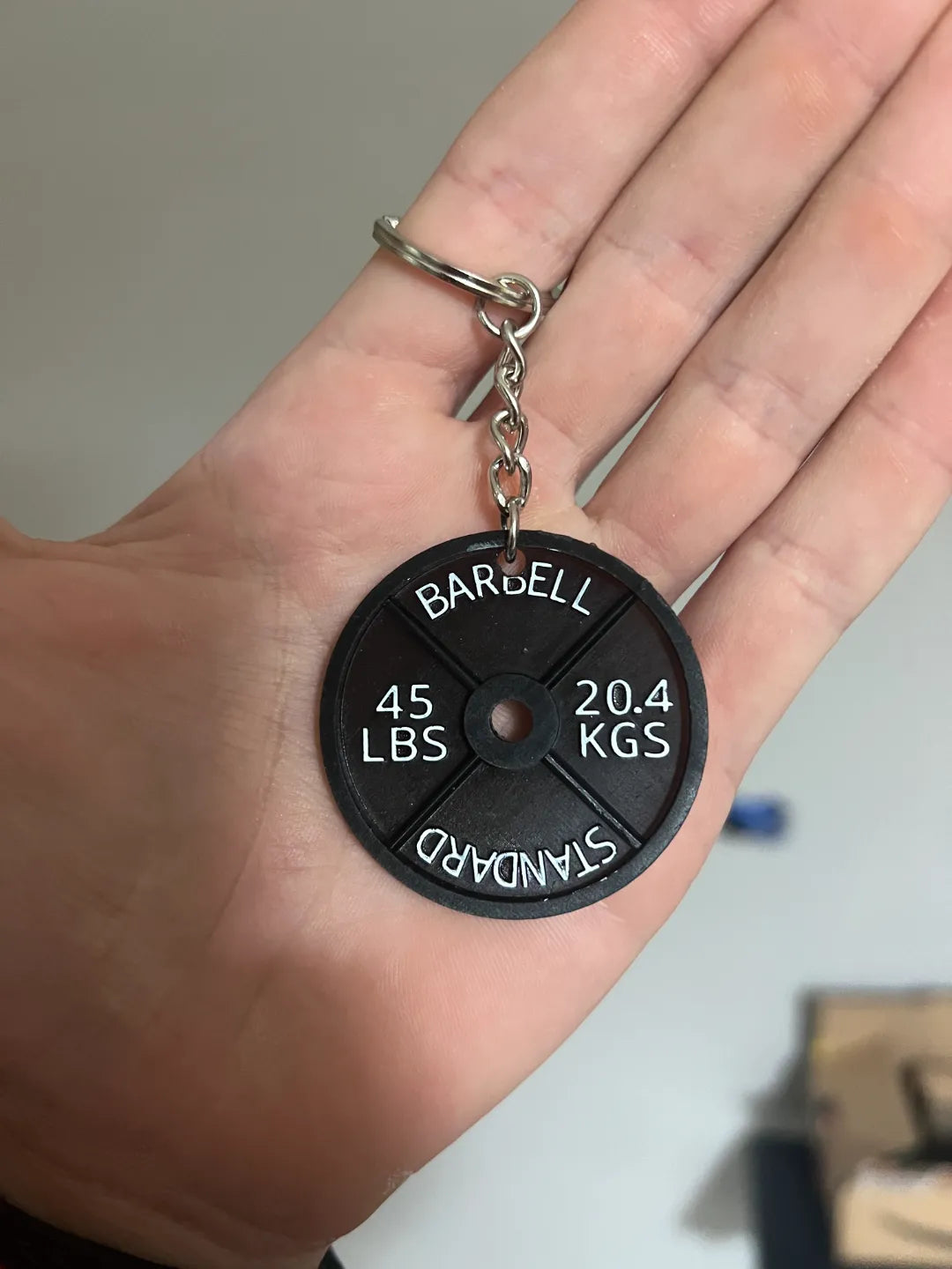 Haltère plaque de gym - Sport Print